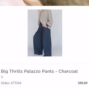 Boutique palazzo stretchy trouser